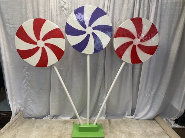 Giant Lollipops Set of Three Candy Magic Special Events