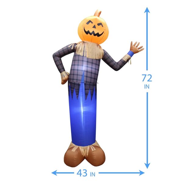 Giant Pumpkin Man Inflatable Magic Special Events