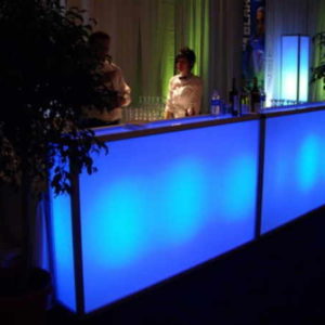 Glow Bar LED Rental Lavendar