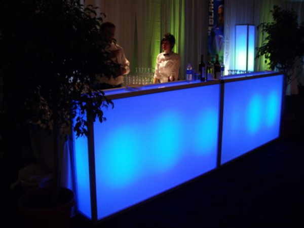 Glow Bar LED Rental Lavendar