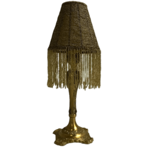 Gold Lampshade Candlestick