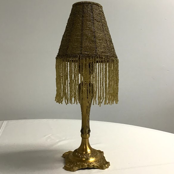 GOLD LAMPSHADE CANDLESTICK CENTERPIECE Magic Special Events Event