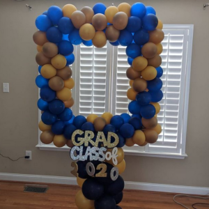 Balloon Photo Frame for College and School Graduations The Party Rentals and Special Events