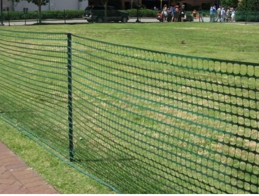 Green Mesh Fencing for Special Events