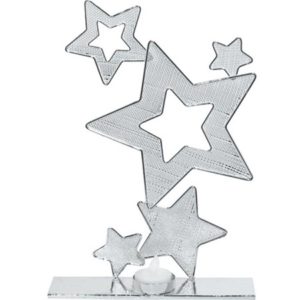 Silver Stars Table Centerpiece for Hollywood Theme events and party rentals