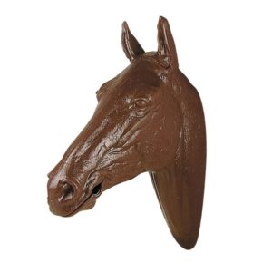Horse Head Life Size Brown Wall mount for party rentals, Kentucky Derby and Western theme events