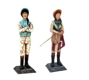Jockey Statues for Derby Party Special and Corporate Event Rentals