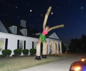 Giant Hula Girl Dancing Luau Air Puppet