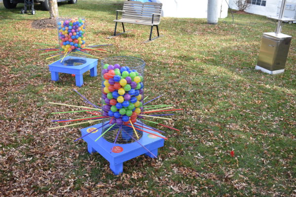 Giant KerPlunk Game for Party Rentals Big Parties Team Building and Corporate Events