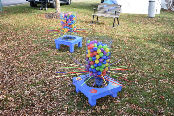 Giant KerPlunk Game for Party Rentals Big Parties and Corporate Events
