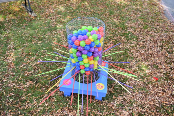 Giant KerPlunk Game for Party Rentals Big Parties and Corporate Events