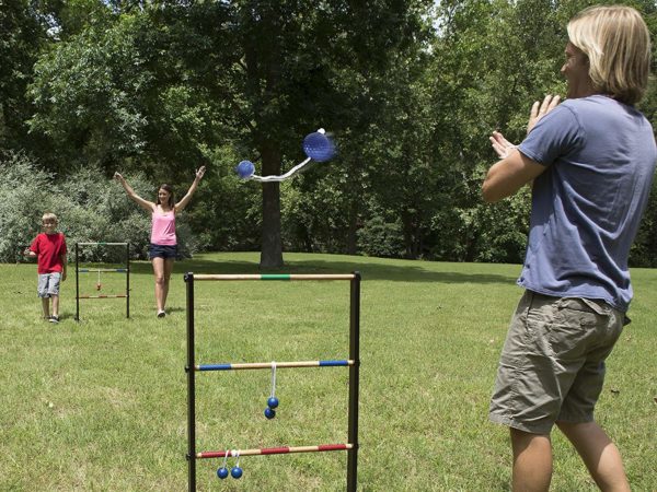 Ladder Ball Set Deluxe Yard Game for Party Rentals and Corporate Events (3)
