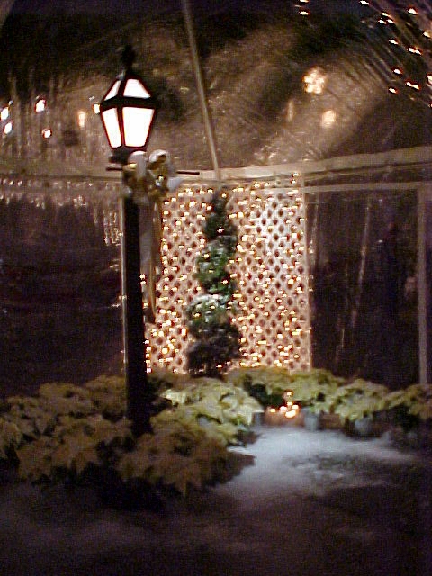 Lattice White Screen Panel with Christmas and Holiday decor for Party Rentals and Corporate Events Hire 6