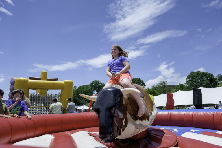 MECHANICAL BULL INTERACTIVE GAME