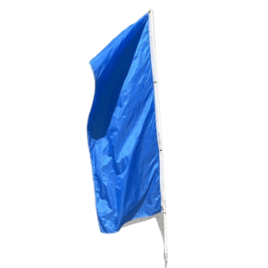 Blue Vertical Festival Flag