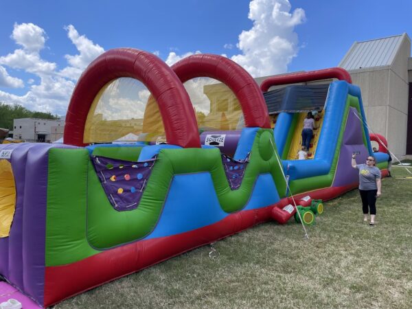 Millennium Obstacle Course Wacky Jr. Inflatable