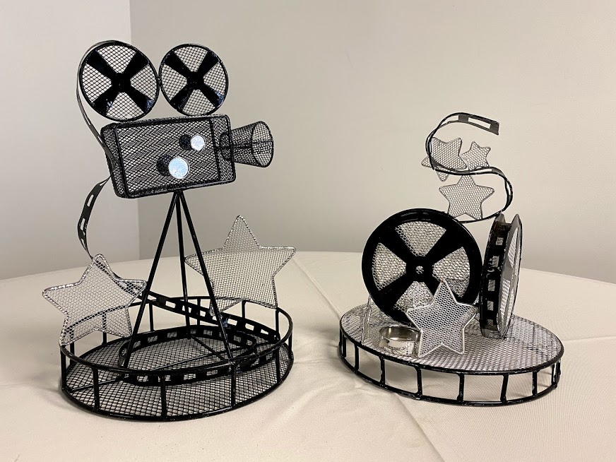 MOVIE REEL HOLLYWOOD CENTERPIECE, Magic Special Events