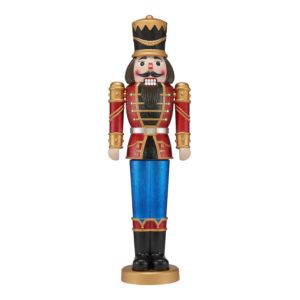 Life-size statue of a Nutcracker Toy Soldier