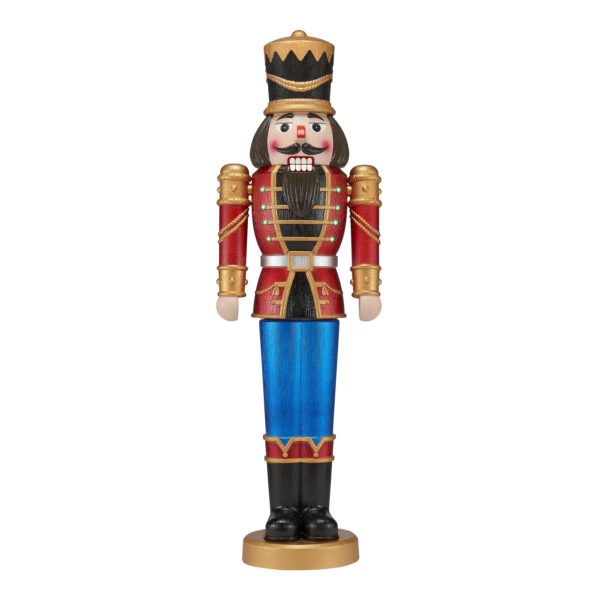 Life-size statue of a Nutcracker Toy Soldier
