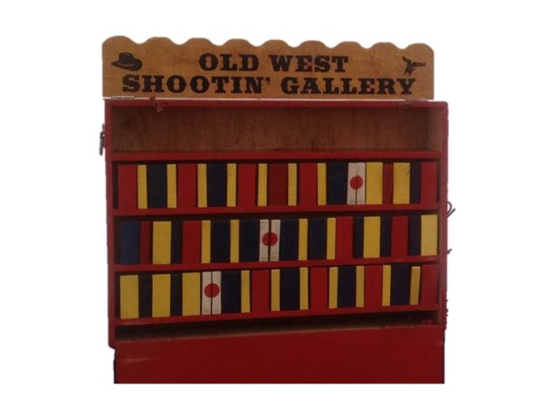 Carnival Shooting Gallery Game with Cork Gun