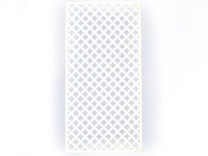 Diamond Shape Lattice White Screen Panel for Party Rentals and Corporate Events Hire 1