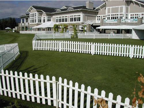 White Wood Picket Fence Panels for Party Rentals and Corporate Events 2