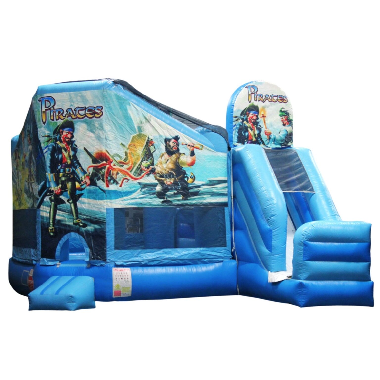 PIRATE CLUB HOUSE INFLATABLE COMBO BOUNCER