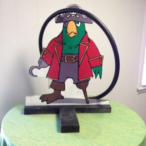 Pirate Parrot Ring Toss Game