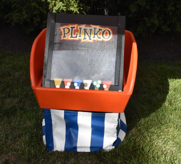 Plinko Coin Drop Game for Carnival Theme Party Rentals