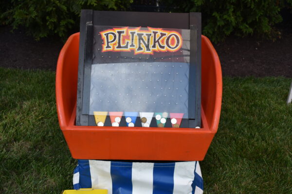 Plinko Coin Drop Game for Carnival Theme Party Rentals