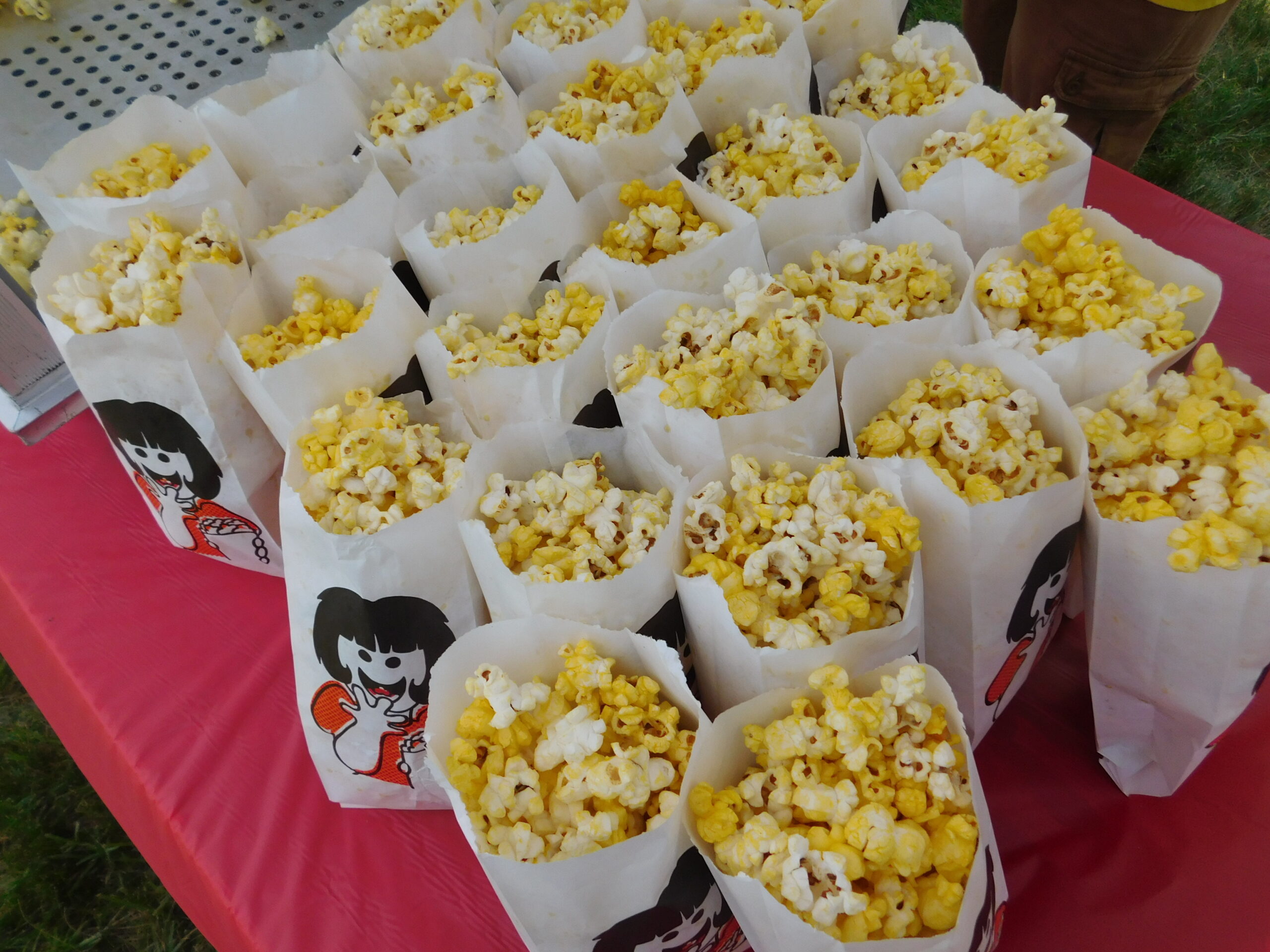 Parties Home Movie Night 50 Individual Popcorn Bags Single Serving ~ Carnival 
