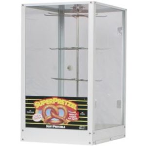 Pretzel Warmer Cabinet with Heat Lamp