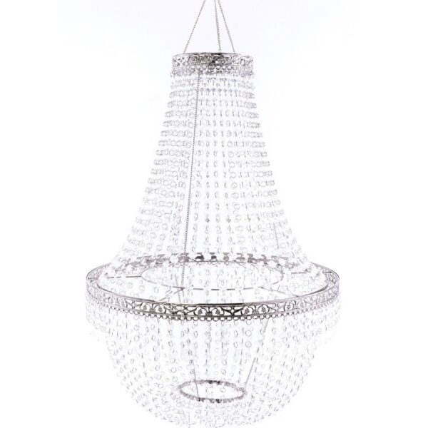 Real Crystal Beads Empire Swag Style Chandelier Magic Special Events Richmond Virginia