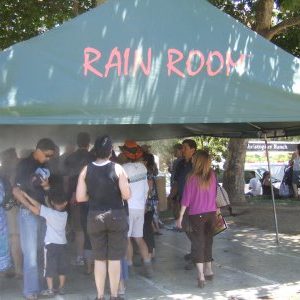 Rain Room Water Mist Tent Rental