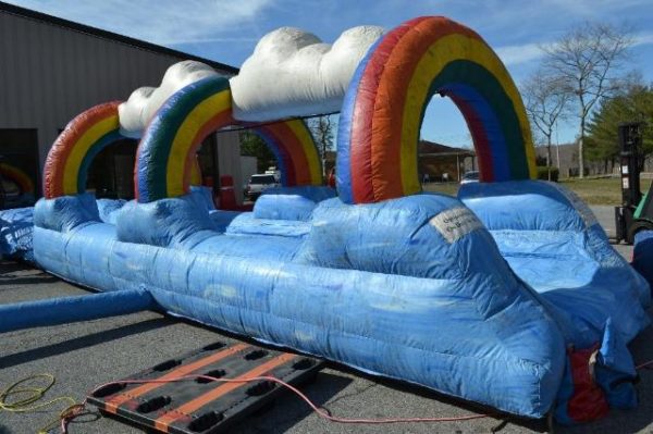 Rainbow Surf Inflatable Water Slide Rental