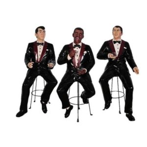 Life size props of The Rat Pack - Dean, Sammy and Frank
