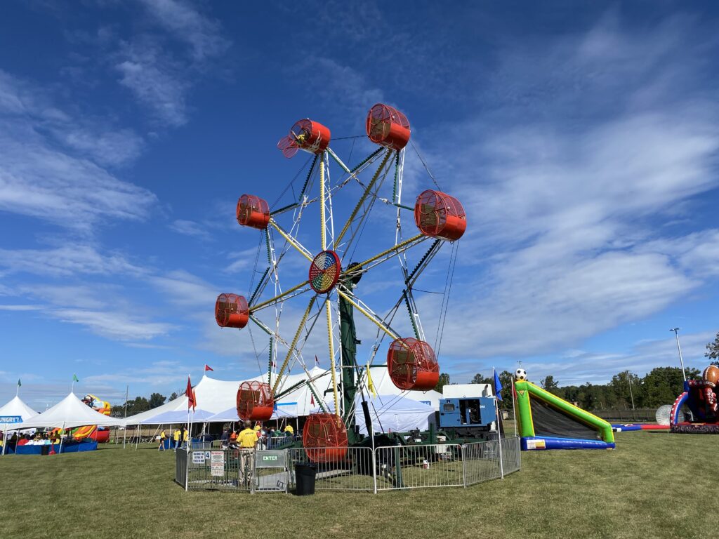 ROCK-O-PLANE MECHANICAL AMUSEMENT RIDE
