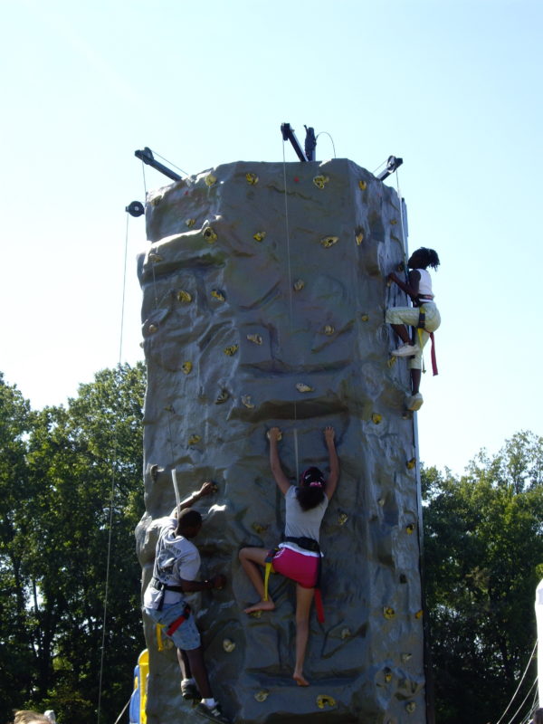 Rock Climbing Mobile Wall Portable for Party Rentals and Corporate Events Hire