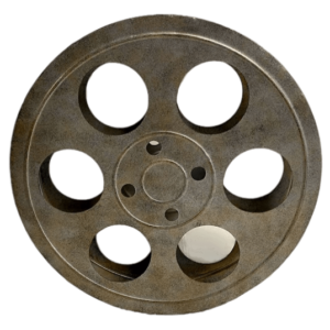 Rustic Old Hollywood Film Reel 18 Inches Prop