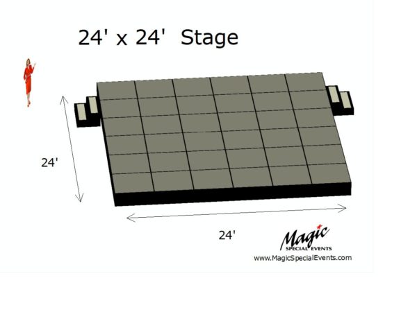 Stage Low Rental 24x24