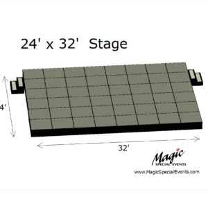 Stage Low Rental 24x32
