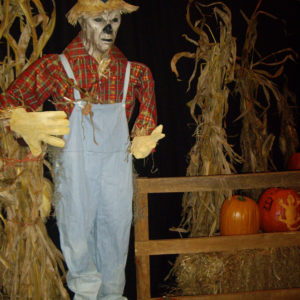 Scarey Creepy Halloween Scarecrow Prop for Halloween