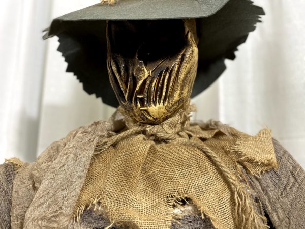 Scarey Creepy Halloween Scarecrow Skeleton Prop for Halloween
