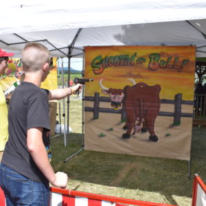 Shooting The Bull Western Carnival Midway Game for Party Rentals or Corporate Special Events Hire