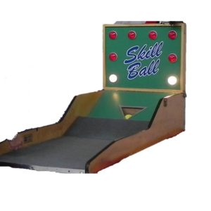 Photo of a Skee Ball Carnival Game