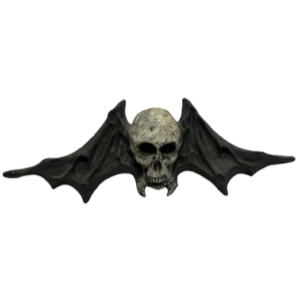 Skull With Bat Wings