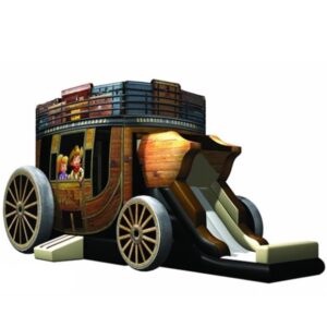 Stagecoach Western Combo Bouncer Inflatable Magic Special Events Richmond Virginia