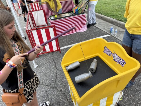 Stand-A-Bottle Carnival Game Magic Special Events Richmond Virginia Event Rentals