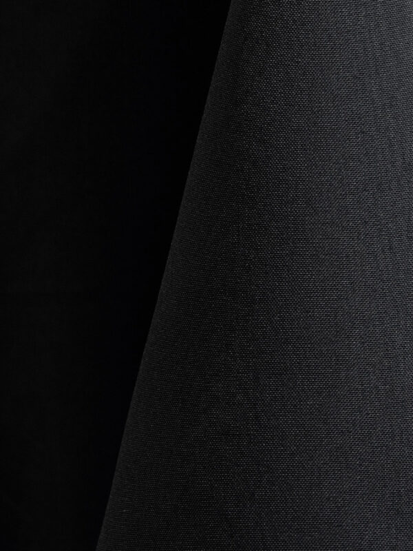 Black Tablecloth Fabric Color Sample