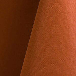Color Sample for Tablecloth linen in Burnt Orange